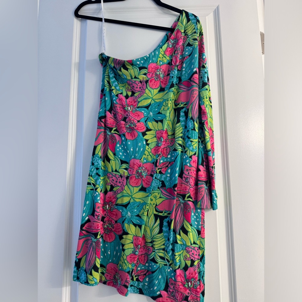 Lily Pulitzer one shoulder